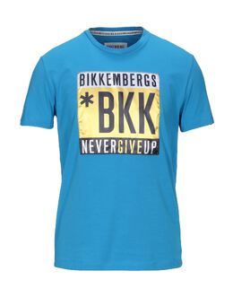 BIKKEMBERGS: Футболка с воротником 