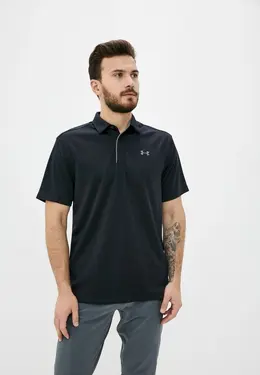 Under Armour: Чёрное поло 