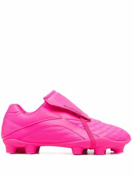 Balenciaga: Розовые кроссовки  Soccer
