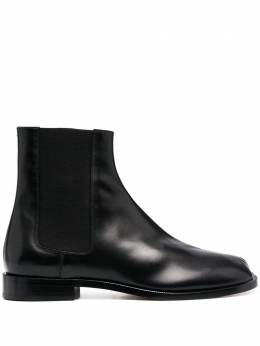 Maison Margiela: Чёрные ботинки  Tabi