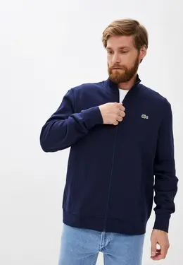 Lacoste: Синяя толстовка 