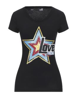 LOVE MOSCHINO: Футболка с блёстками 