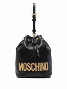 Moschino: Сумка с принтом 