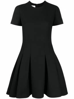 Valentino: Плиссированное платье 