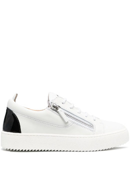 Giuseppe Zanotti: Белые кроссовки  Gail