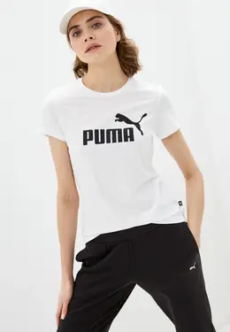 PUMA: Белая футболка 