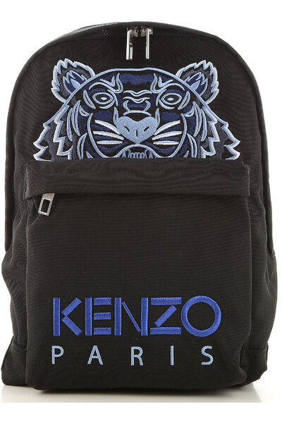 Kenzo Backpack for Women On Sale Black Fabric 2021 fa65sf300 f20 99f lpn7750972 LePodium