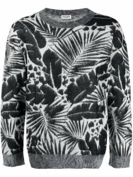 Saint Laurent: Чёрный свитер 