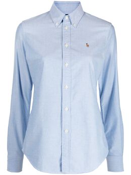 Polo Ralph Lauren: Голубая рубашка 