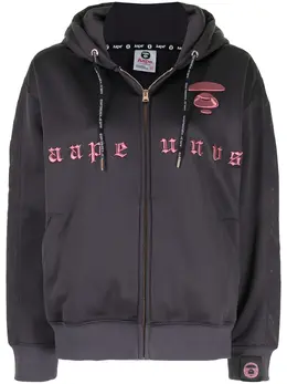 AAPE BY *A BATHING APE®: Синяя толстовка