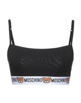 MOSCHINO: Чёрный бюстгальтер 