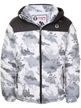 AAPE BY *A BATHING APE®: Куртка с принтом 