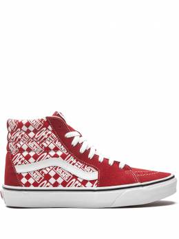 Vans: Красные кроссовки  Sk8-Hi