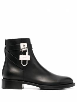 Givenchy: Чёрные ботинки 