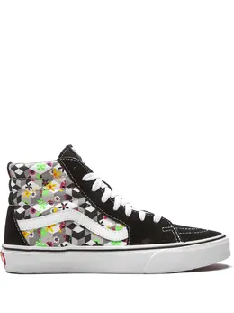 Vans: Чёрные кроссовки  Sk8-Hi