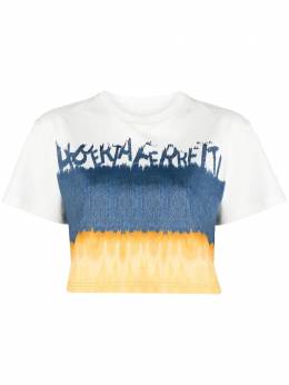 Alberta Ferretti: Футболка с принтом 