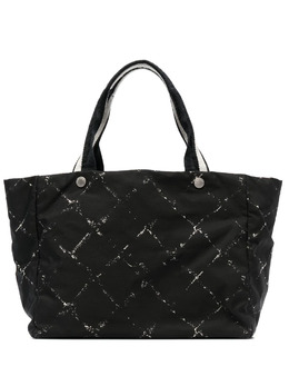 Chanel Pre-Owned: Сумка-шоппер с принтом 