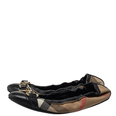 Burberry 2025 canvas flats