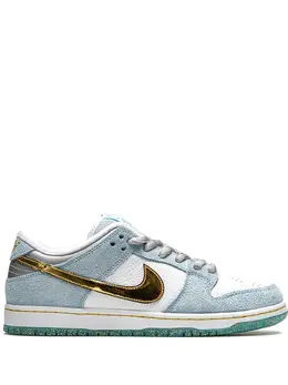 Nike: Белые кроссовки  SB Dunk Low Pro QS