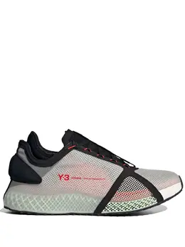 Y-3: Чёрные кроссовки  Runner 4D IOW