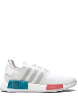 adidas: Белые кроссовки  NMD_R1