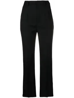 Saint Laurent: Чёрные брюки 