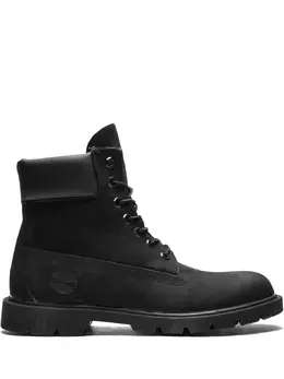 Timberland: Чёрные ботинки 