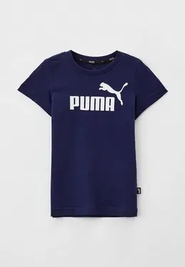 PUMA: Синяя футболка 