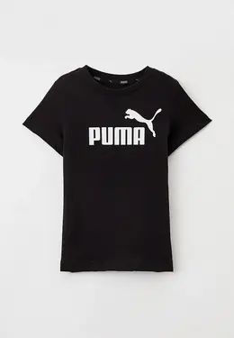 PUMA: Чёрная футболка 