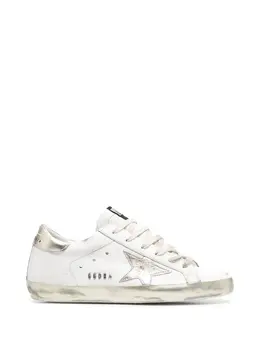 Golden Goose: Белые кроссовки  Super Star