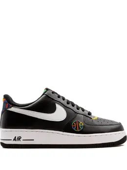 Nike: Чёрные кроссовки Air Force 1 Low