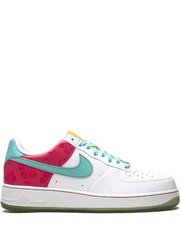 Nike: Белые кроссовки Air Force 1 Low