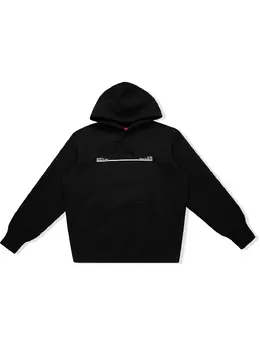 Supreme: Чёрная толстовка Shop