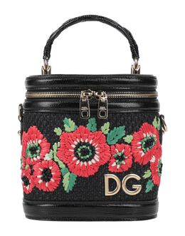 DOLCE & GABBANA: Сумка с растительным принтом 