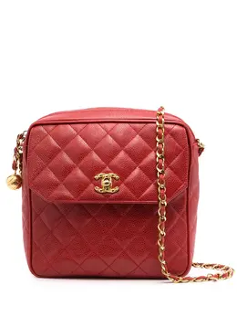 Chanel Pre-Owned: Красная сумка 