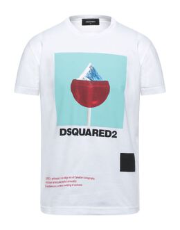 DSQUARED2: Футболка с принтом 