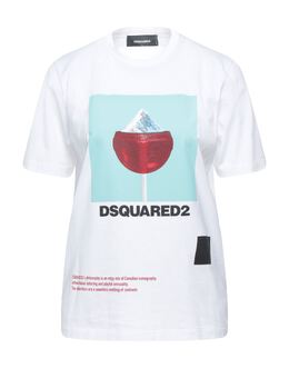 DSQUARED2: Футболка с принтом 