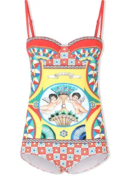 Dolce & Gabbana: Купальник  Carretto