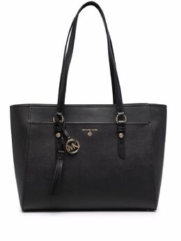Michael Michael Kors: Чёрная сумка-шоппер 