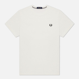 Fred Perry: Белая футболка 