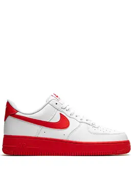 Nike: Белые кроссовки Air Force 1 Low