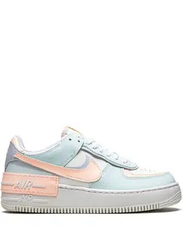 Nike: Зелёные кроссовки  AF1 Shadow