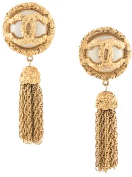 Chanel Pre-Owned: Серьги 