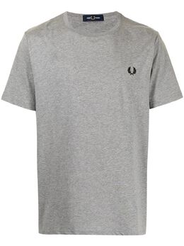 FRED PERRY: Чёрная футболка 