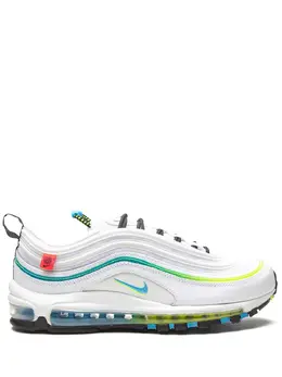 Nike: Белые кроссовки Air Max 97