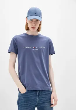 Tommy Hilfiger: Синяя футболка