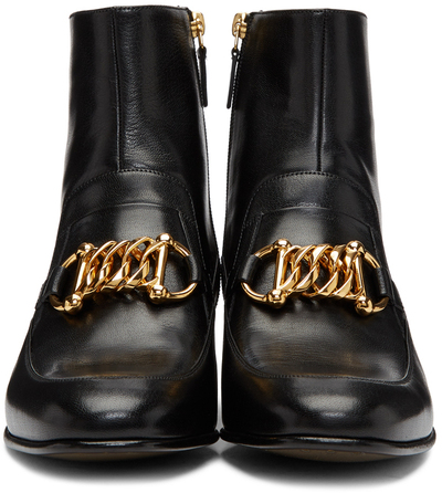 Gucci sale chain boots