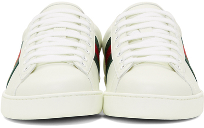 Gucci White Bee New Ace Sneakers 429446 A38G0 lpn5712800 LePodium