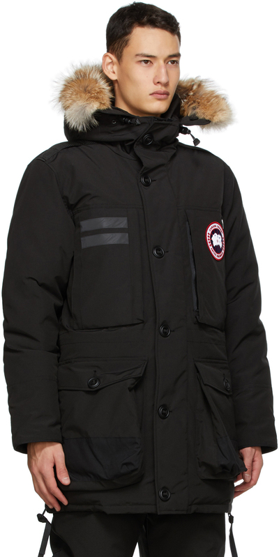 Canada Goose Black Down Macculloch Parka 9512M lpn7039213 319458 LePodium