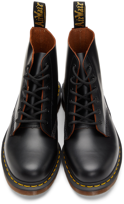 Dr. Martens Black Made In England Vintage 101 Boots 26075001